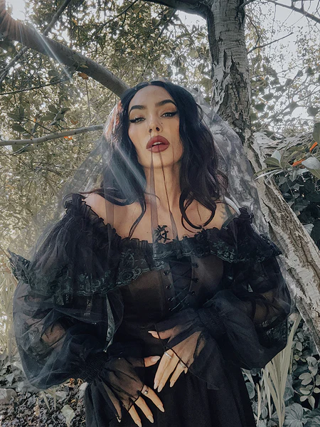 PRE-ORDER - Memento Mini Swing Dress in Black