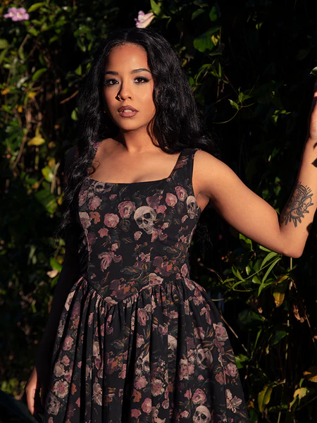 Novella Mini Dress in Decayed Beauty Print