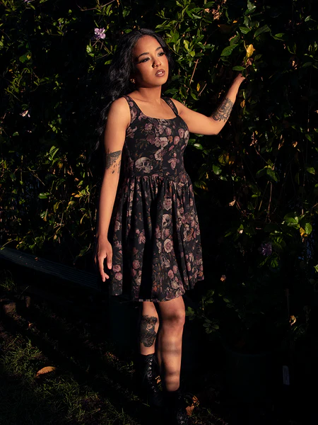 Novella Mini Dress in Decayed Beauty Print
